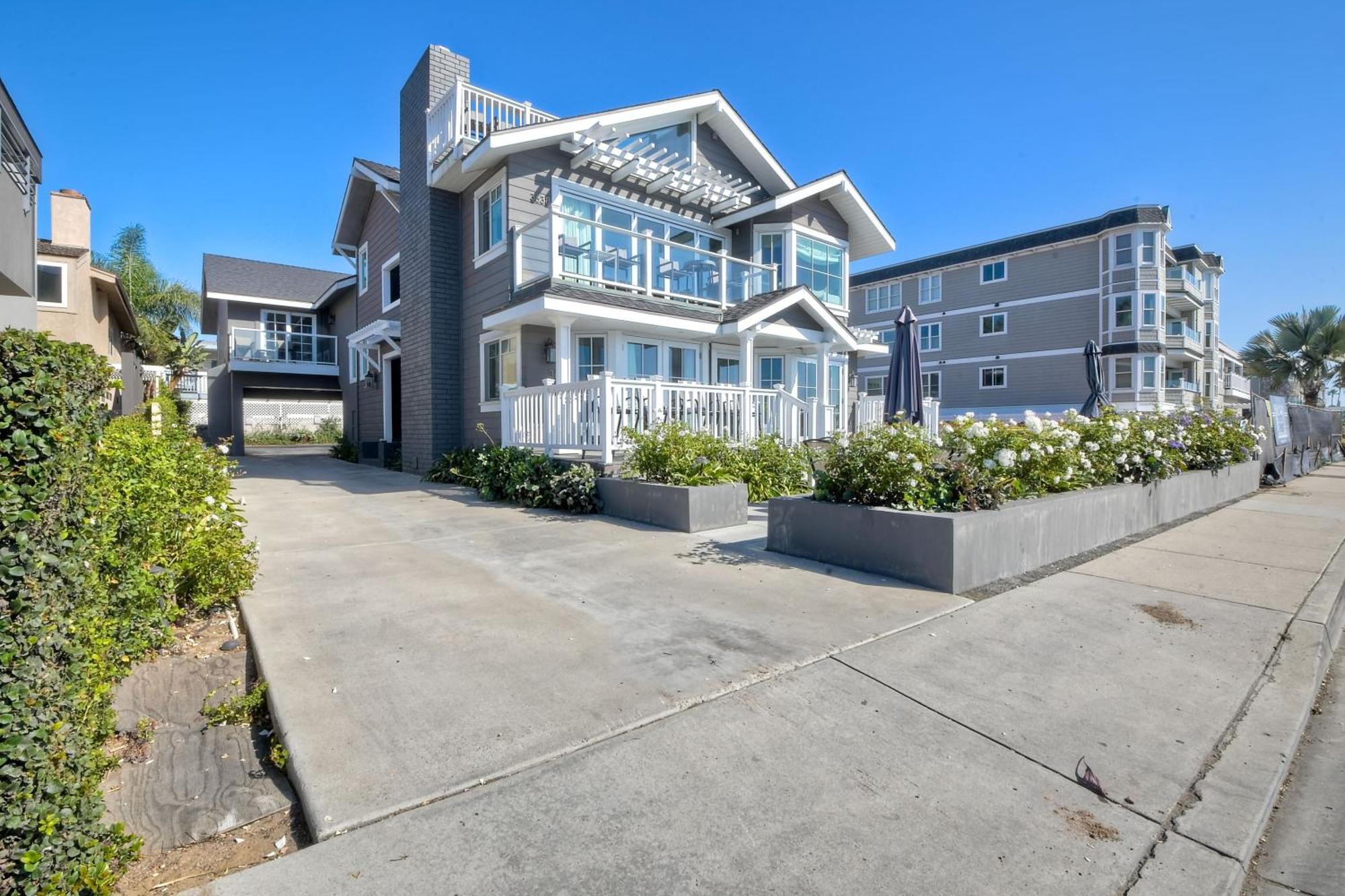 Luxury Ocean Views - 6 Bedroom Home - Steps To Sand Carlsbad Bagian luar foto